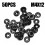 Locking Washer Clip Fastener 50 pcs 12 mm x 0.25 mm 8