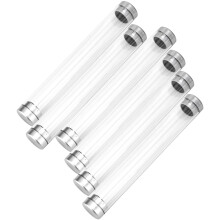 Clear Pen Holder Pack Transparent Pen Cases 6pcs