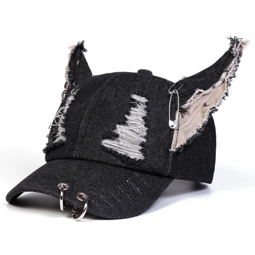 Graffiti Baseball Cap Rabbit Ears Hip Hop Style One Size
