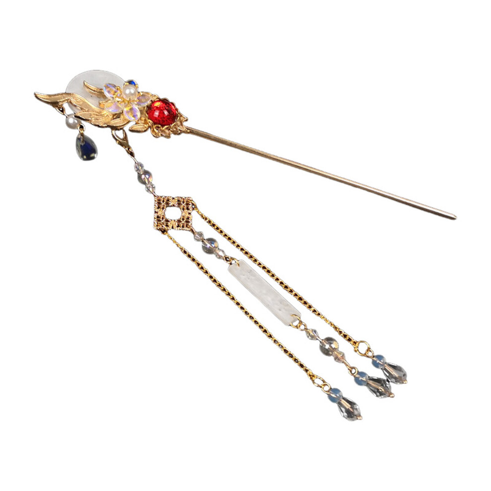 Zhouq-Outdoors Vintage Tassel Hair Sticks For Women