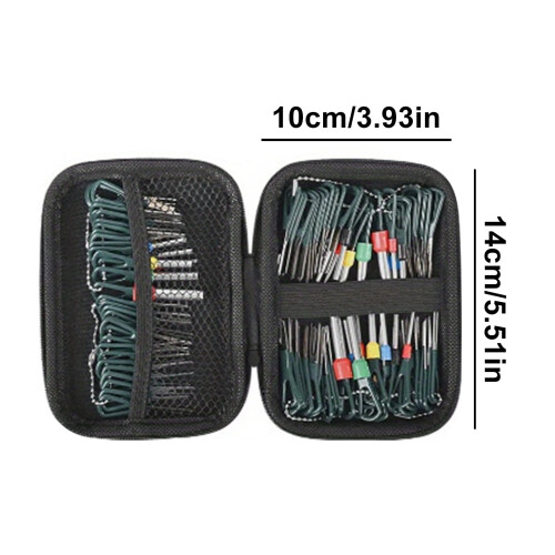 Auto Electrical Terminal Tool Kit – 172pcs Pin Extractor & Release Tools, Compatible with Car Wiring 1