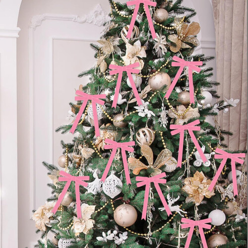 Fita de veludo de 5/8 polegadas (1,6 cm) e 10 jardas (9,14 m) para embrulho de presentes de Natal. 2