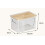 Extra Large Stackable Storage With Bamboo Top For Laundry Room Organization 3