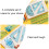 Flexible Plastic Ruler 4 Piece Set Bendable Unbreakable Measuring Kit Includes 2 Triangle Rulers Protractor Centimeter Scale Tool Office 3