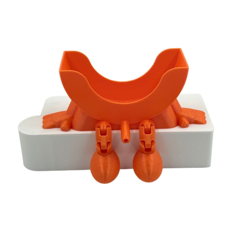Cute Hanging Sponge Holder With Drainage & Legs, 3D Printed Countertop Sink Organizer (No Sponge) Â Compatible With Standard Sponges 9336866739138