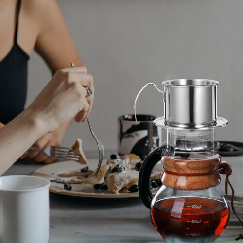 Stainless Steel Coffee Dripper Portable Filter 2