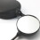 Motorcycle Rear View Mirrors Black Round 10mm 7/8 inch 3