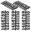 DIY 3D Sticker Numbers Clock Replacement Parts 2
