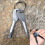 2 Keys Stainless Keychain Screwdriver Set Outdoor Multifunction Pocket Tool 3