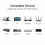 100PCS RJ45 Pass Through Modular Plug Network Cable Connector End 8P8C CAT6 CAT5 6