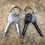 2 Keys Stainless Keychain Screwdriver Set Outdoor Multifunction Pocket Tool 4