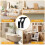 Heavy Duty Shelf Bracket 2 Pcs Wall Shelf Brackets Support Countertop Bracket... 7