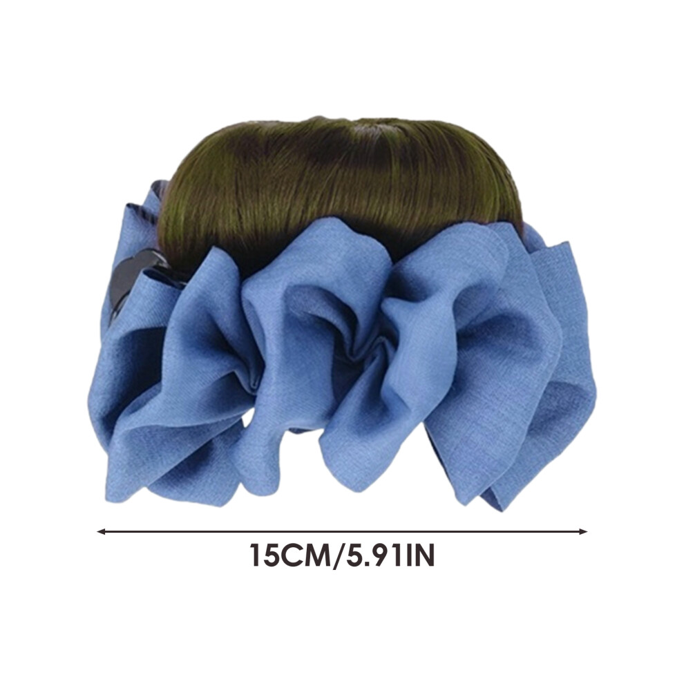 Dachuang Beauty Unisex Brown (Light ) Clip-In Tousled Updo Hair Extensions