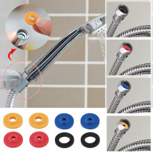 8Pcs Water Restrictor Shower Head Accessories, Sealing Gasket & Flow Control Valve, Water Saving Device, Multi-Spec Adapter (0.79"0.79")