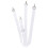 Mavis Laven Nylon Drums Sling Λευκό λουράκι ταμπούρου για αντικατάσταση για σκηνική εμφάνιση 5
