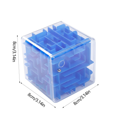 3D παζλ με μπάλα λαβύρινθου, στερεοσκοπικό παιχνίδι νοημοσύνης, παιχνίδι εστίασης 2