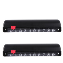 Air Hockey Score Counters Hockey Scoring Markers Black Plastic Game Table Accessories 2Pcs