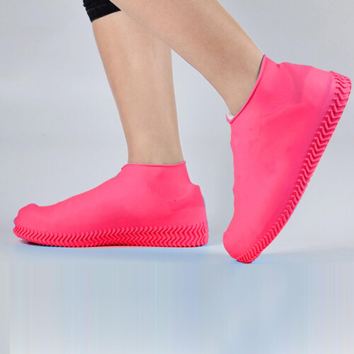 Waterproof Shoe Covers Silicone Rubber Non-Slip Rain 1