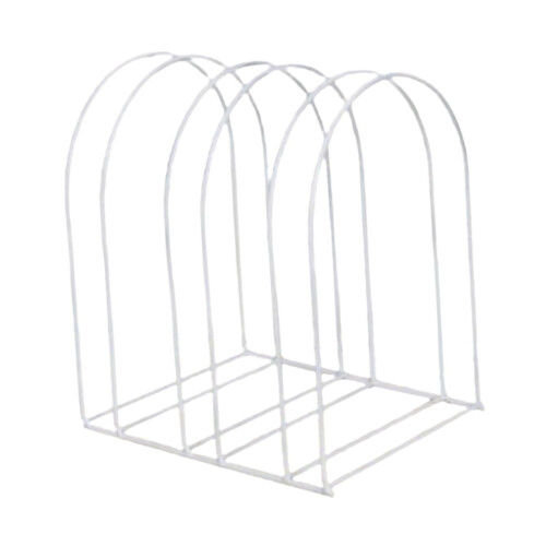 Hat Display Stand Knit Hat Storage Rack Stylish Stable Base Decor Multi Grid Hat White 2