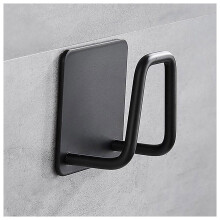 Black Stainless Steel Sponge Draining Rack – Punch-Free, Compatible with All Sinks