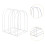 Hat Display Stand Knit Hat Storage Rack Stylish Stable Base Decor Multi Grid Hat White 6
