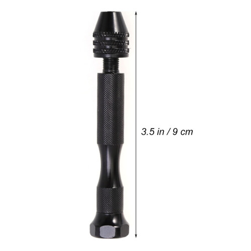 Grooved Grip Pin Vise Hand Drill for in Diy Projects 1Pack 1
