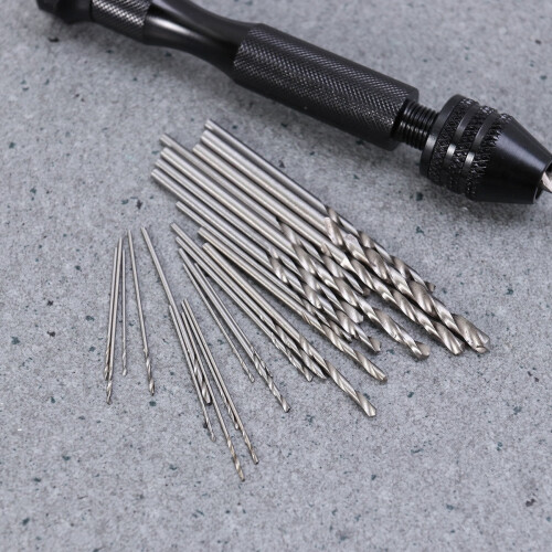 Grooved Grip Pin Vise Hand Drill for in Diy Projects 1Pack 2