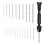 Grooved Grip Pin Vise Hand Drill for in Diy Projects 1Pack 6