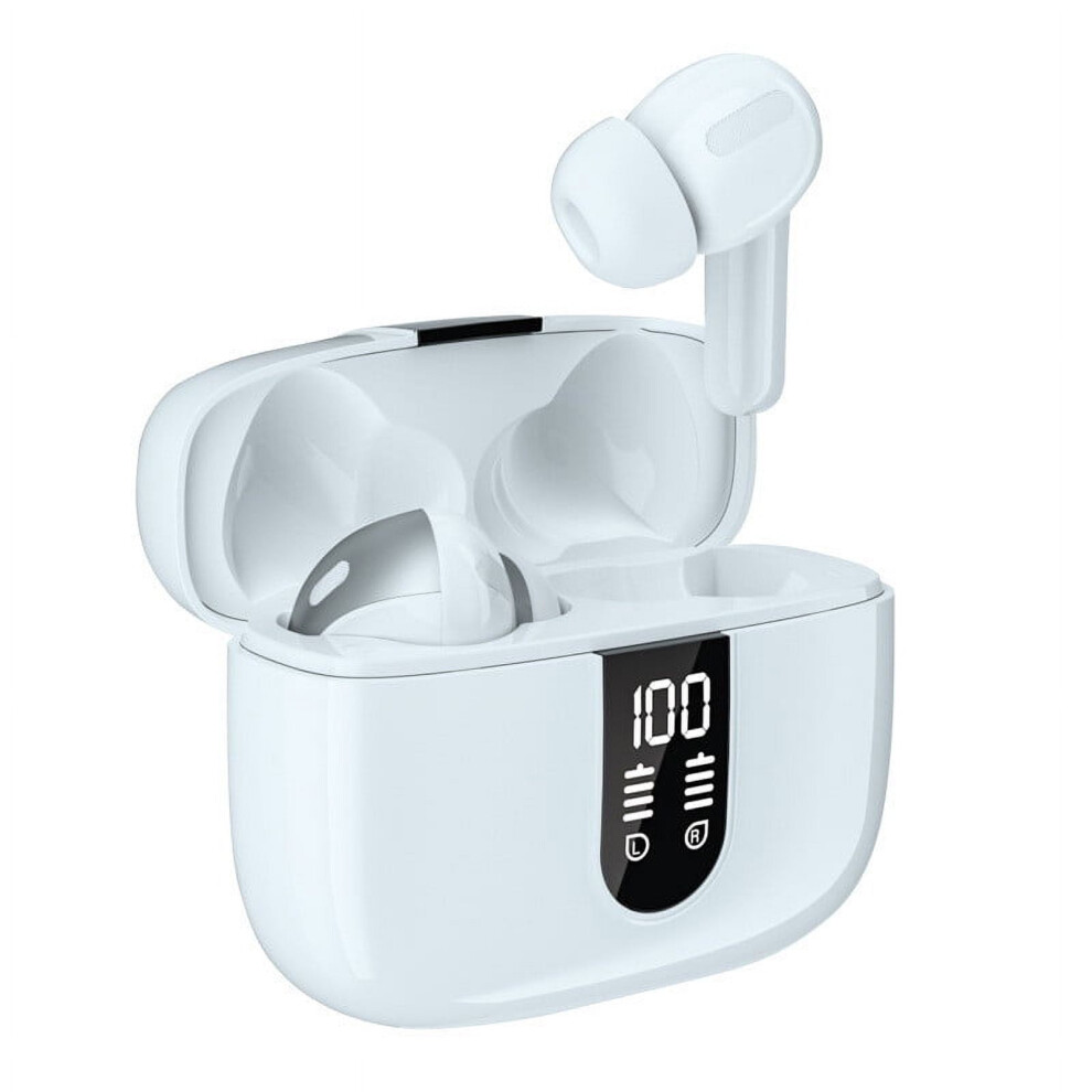 Intelligent Noise-Cancelling Bluetooth Earphones Compatible With All Devices Â Clear Sound, Smart Wireless, On Clearance 9178400173738