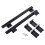 Keyboard Tray Drawer Guides Black 1 Pair 4