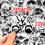 Gothic Stickers Black and White 50 Pack 2