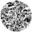 Gothic Stickers Black and White 50 Pack 6