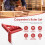 3D Carpenter Square: 22.5–90 Angle Tool, High-Precision Multifunctional Engineer Ruler with 2 Woodworking Pens, Compatible with Standard Layouts 3
