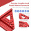 3D Carpenter Square: 22.5–90 Angle Tool, High-Precision Multifunctional Engineer Ruler with 2 Woodworking Pens, Compatible with Standard Layouts 4