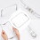 2Pcs Aluminum Purse Making Kiss Clasp Locks Frame Purse Frame Handle Rectangle Bag Lock Frame Replacements 3