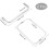 2Pcs Aluminum Purse Making Kiss Clasp Locks Frame Purse Frame Handle Rectangle Bag Lock Frame Replacements 6