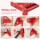 3D Carpenter Square: 22.5–90 Angle Tool, High-Precision Multifunctional Engineer Ruler with 2 Woodworking Pens, Compatible with Standard Layouts 8