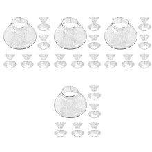 40Pièces Filtres De Cuisine Argent Mesh Durable Pour