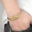 Armband van titaniumstaaldraad voor mannen 5