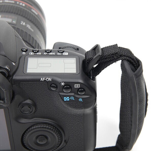 1Pcs Black Nylon Camera Wrist Strap Quick Release for Dslr Video Cameras 15cm 1