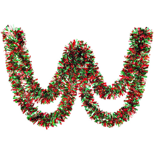 Tinsel Garland – Metallic Twist Streamers, 1 Pack