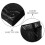 Modern Oval Trash Can Plastic Narrow Garbage Bin Stain Resistant for Homeowners 1Set 7
