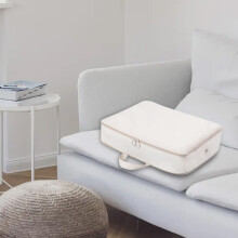 Space-Saving Self-Compression Organizer Bag, Waterproof Packing Cubes for Blankets, Clothes, Comforters & Bedding (16.14x12.2x3.94")