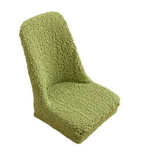 Green Elastic Dining Chair Slipcovers Full Coverage Stretch Washable Fabric For Seat Protection Home Restaurant Decor