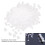Transparent Silicone Earring Backs 500pcs Replacement Ear Plug for Earrings AU 7