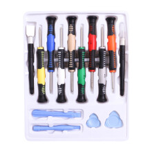 Kit de herramientas para reparación de teléfonos móviles, 16 piezas, juego de destornilladores y palancas