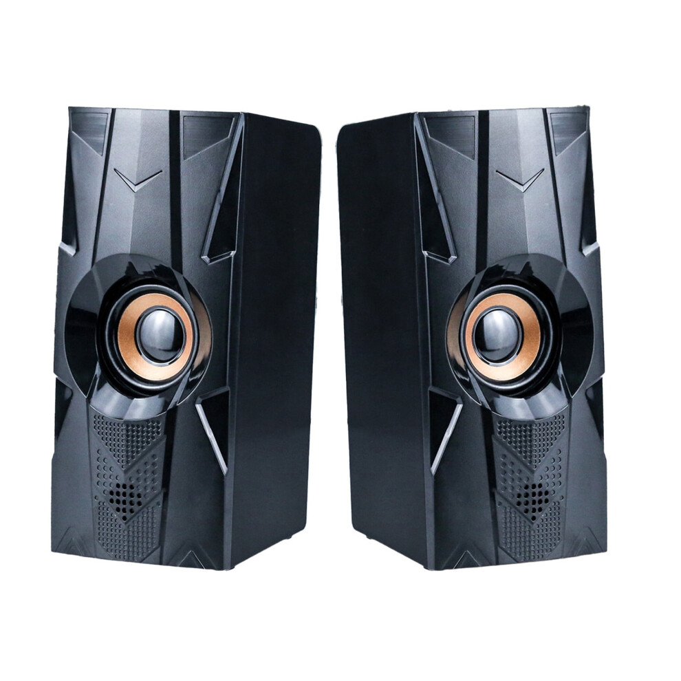 Wired Speaker System With No Delay Plug And Play Surround Sound Clear Audio Quality For Home Theater Computer Tv Entertainment 22.93 Oz 9152228762817