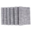 Table Mats Grey Heat and Stain Resistant 6 Pcs 1