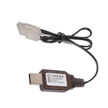 Tizuqe 9.6V NiMH akkumulátortöltő kábel USB kompatibilis távirányítós játékautókhoz