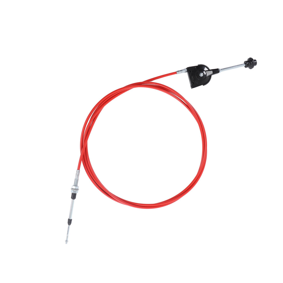 Excavator Manual Throttle Cable 5M Pu Steel For Heavy Equipment 3491387618655